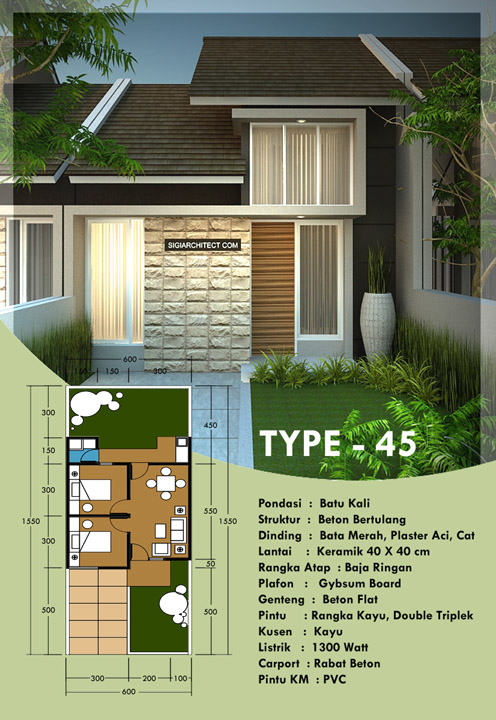 RUMAH TYPE-45 A