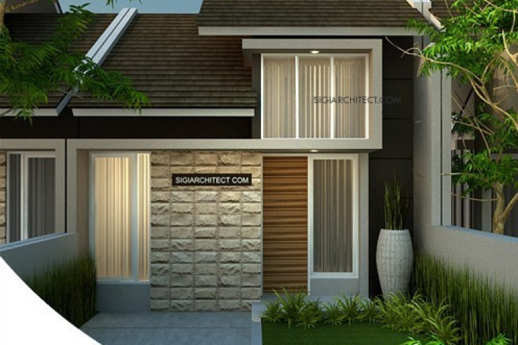 Desain Rumah Type 45 Minimalis Tropis | Unit Perumahan