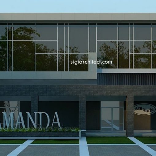 Desain Perkantoran Minimalis 2 Lantai, Arsitektur Modern