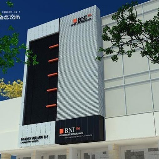 Desain Ruko-Fasad Rumah Kantor Minimalis Modern