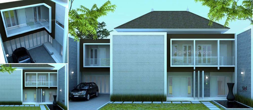 Fasad rumah minimalis