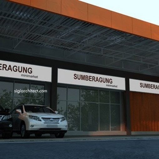Desain Minimarket 1 Lantai, Toko Swalayan Minimalis