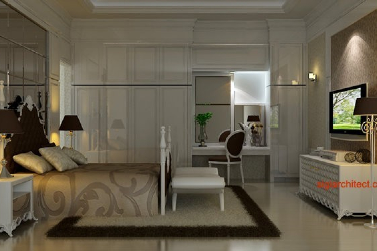 Desain Interior Klasik | Kamar Tidur/Bedroom