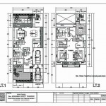 desain rumah 2 lantai _ Denah