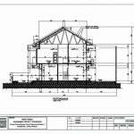 desain rumah 2 lantai _ Potongan melintang