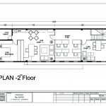 denah bangunan kantor 2 Lantai - 2