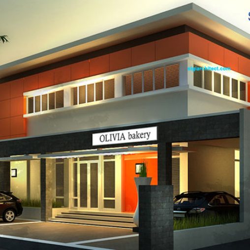 Desain Kantor Modern Minimalis_Pabrik Roti-Bakery