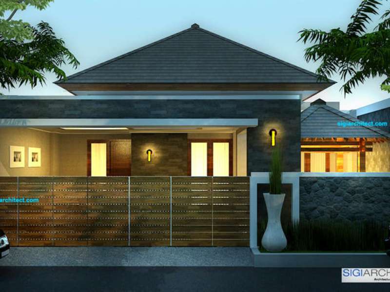 Rumah Modern Minimalis 200M2 Tropis