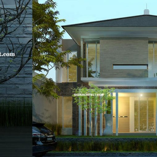 Desain Rumah Mewah 2 Lantai | Modern Tropis Minimalis