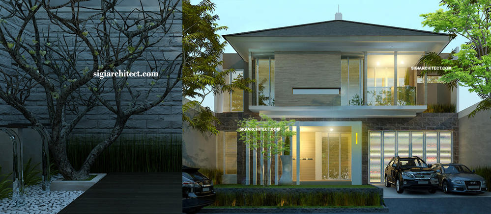 desain rumah tropis