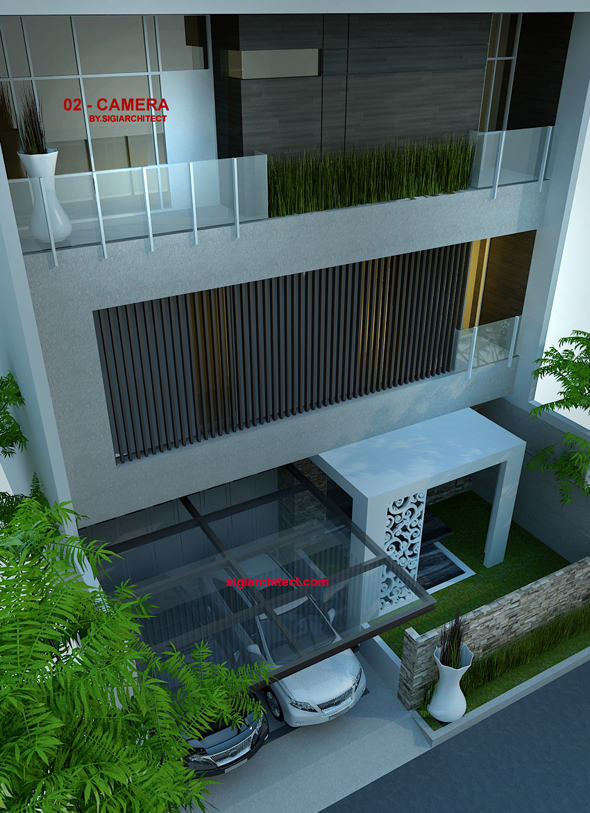 RUMAH MEWAH 3 LANTAI MODERN MINIMALIS 3