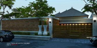 Desain Rumah Joglo Model Villa Tropis 1 Lantai Type 300 M2 Desain Rumah Joglo Model Villa Tropis 1 Lantai Type 300 M2