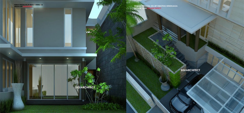 DESAIN RUMAH 3 LANTAI MINIMALIS TROPIS-3