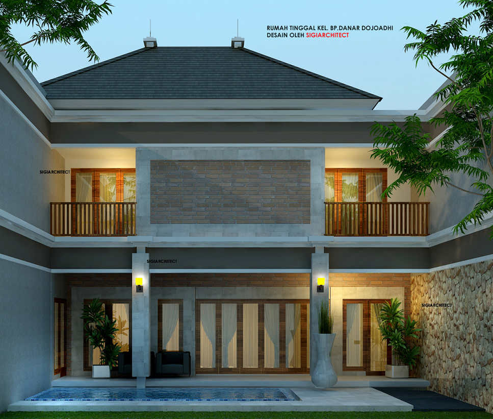 DESAIN RUMAH BALI SEMYBASEMENT