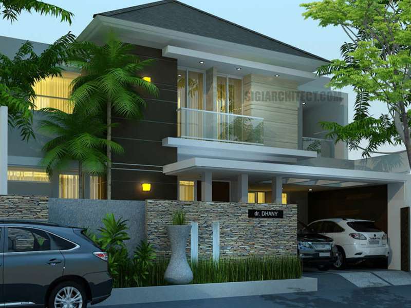 Model Rumah Mewah 2 Lantai_14 X15 M2