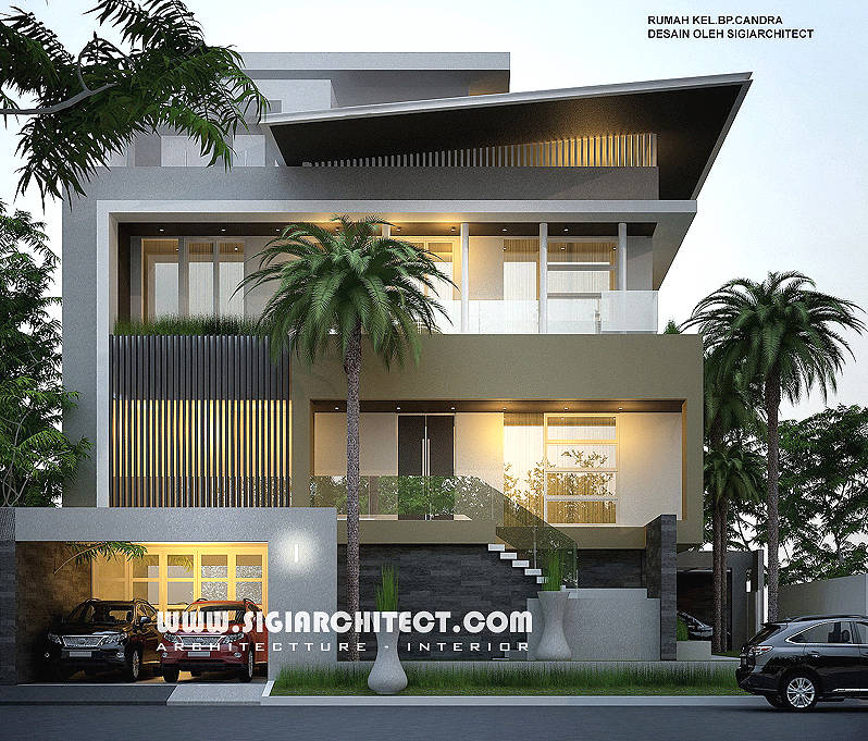 desain-rumah-mewah-hook-3-4-lantai-view-depan