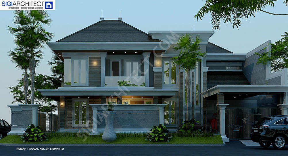 model rumah klasik 2 lantai Hook