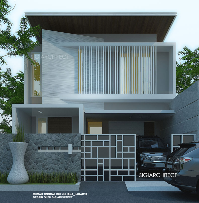 MODEL RUMAH MODERN 2018 2 LANTAI