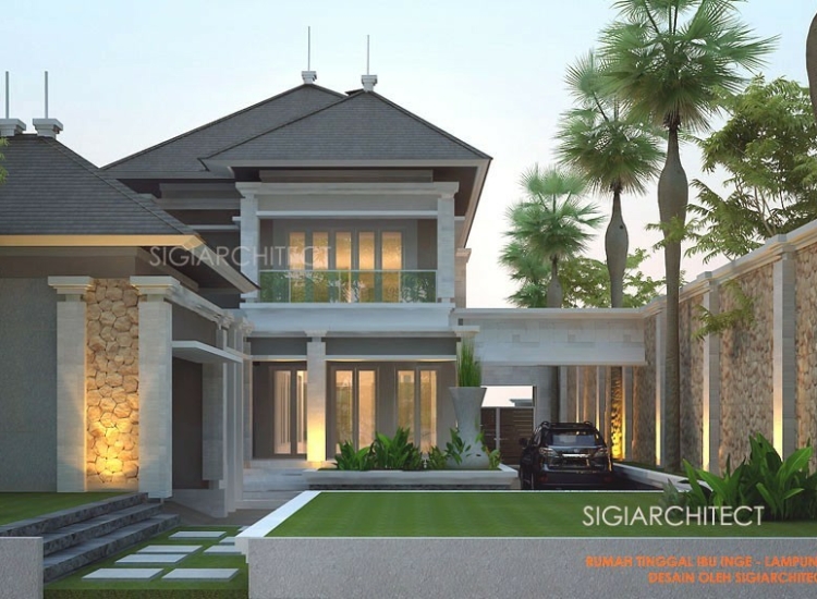 MODEL VILLA 2 LANTAI ASRI_KONSEP RESORT