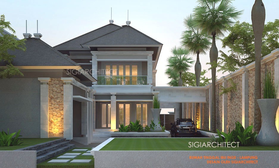 MODEL VILLA 2 LANTAI ASRI