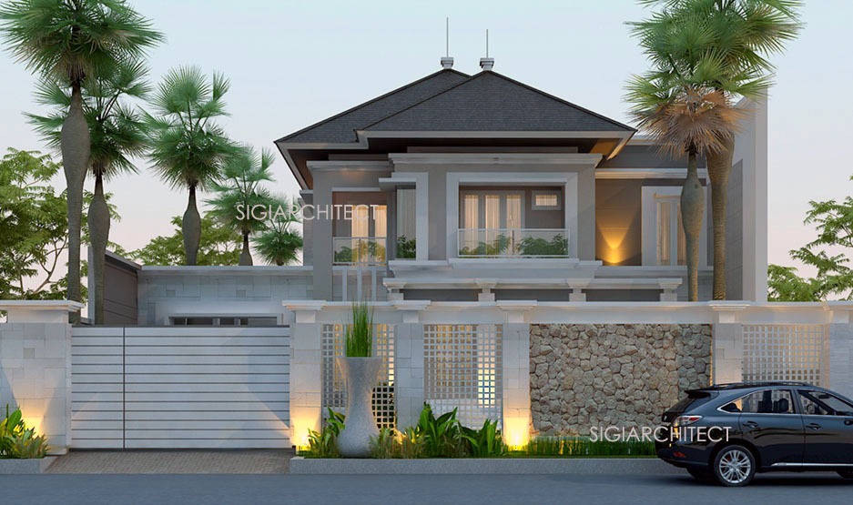 MODEL VILLA 2 LANTAI ASRI_PAGAR