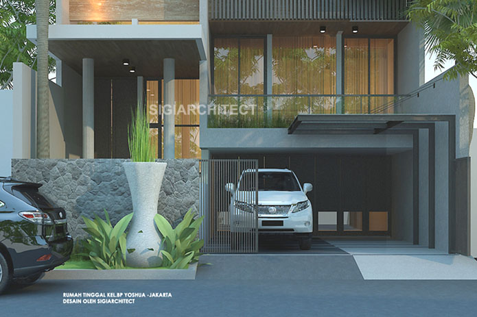 Rumah Minimalis 3 Lantai _ Garasi