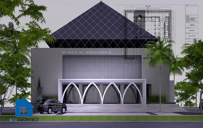 jasa arsitek masjid modern 3