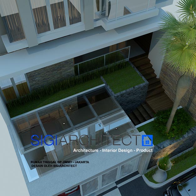 jasa desain arsitek rumah 3 lantai