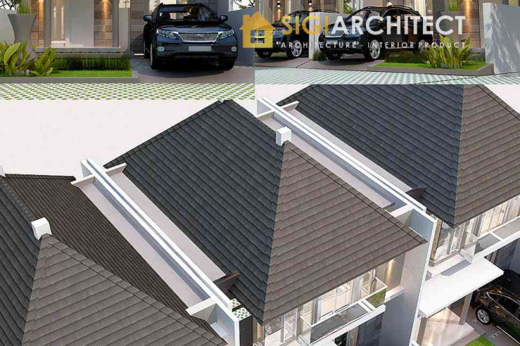 Rumah Kavling Tipe 90 – 100 Desain Perumahan 2 Lantai Minimalis Tropis