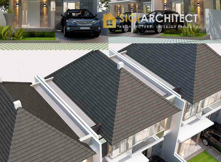 Rumah Kavling Tipe 90 – 100 Desain Perumahan 2 Lantai Minimalis Tropis