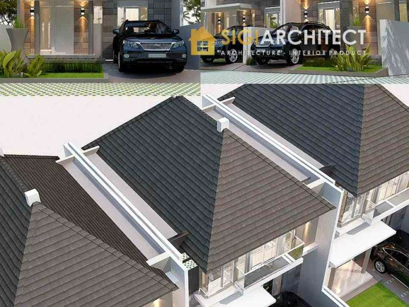 Rumah Kavling Tipe 90 – 100 Desain Perumahan 2 Lantai Minimalis Tropis