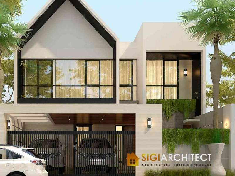 Rumah Minimalis Modern 300 M2, Private House 2 Lantai