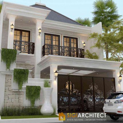 Model Rumah Mewah Klasik 2 Lantai Tipe 200 – 250 M2 4 Bedroom