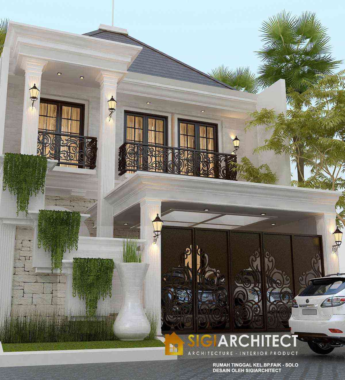 Model Rumah Mewah Klasik 2 Lantai Tipe 200 - 250 M2 4 Bedroom - Denah Rumah Klasik Modern 2 Lantai