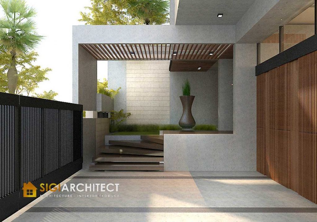 MODERN HOUSE DESIGN CARPORT RUMAH MINIMALIS 500 M2