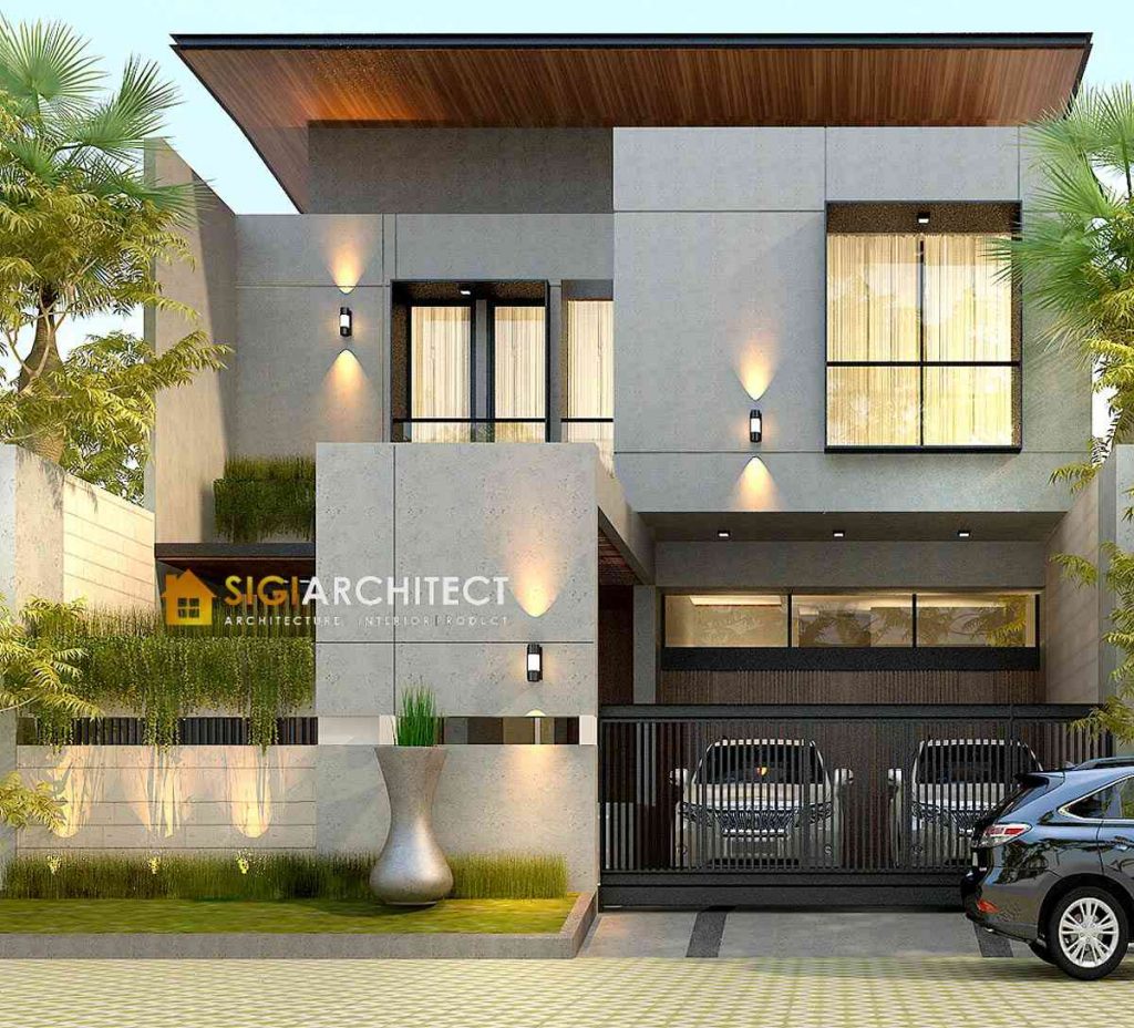 MODERN MINIMALIS HOUSE DESIGN MODEL 500 M2