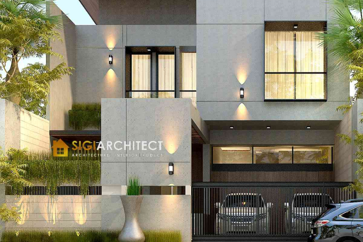 Modern House Design Rumah Minimalis Tipe 500 – 600 M2