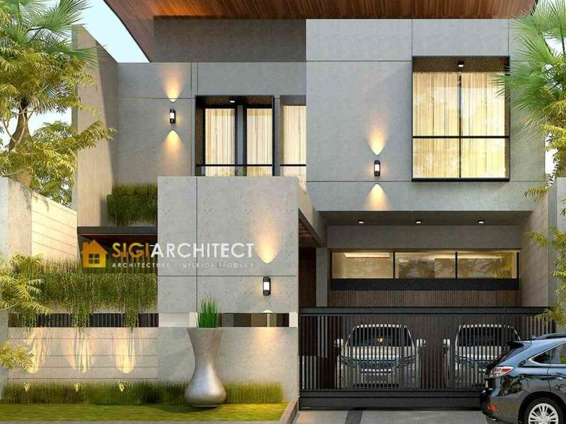 Modern House Design Rumah Minimalis Tipe 500 – 600 M2