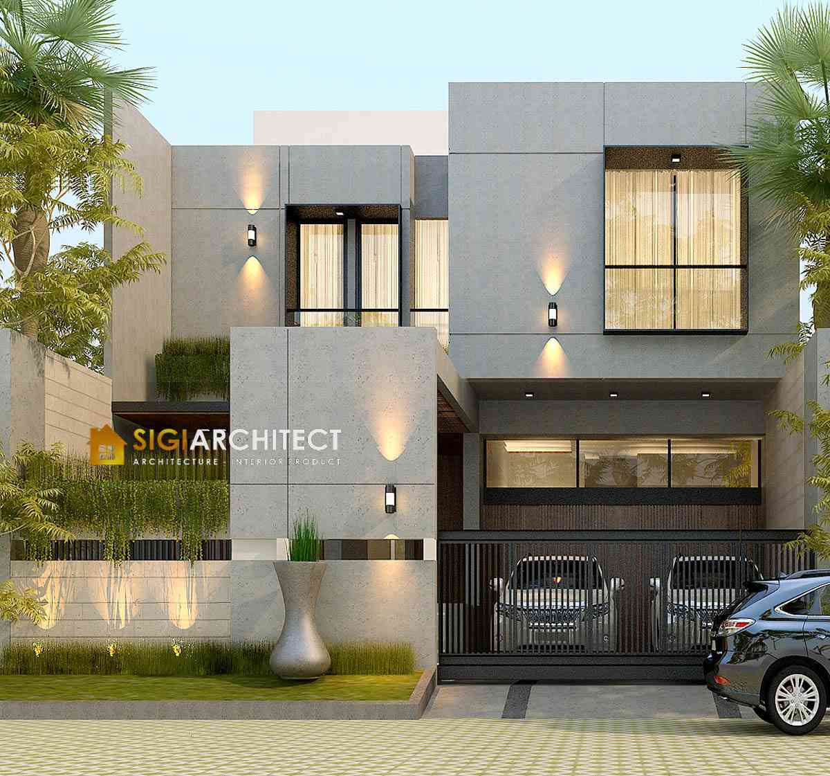 Modern House Design Rumah Minimalis Tipe 500 600 M2