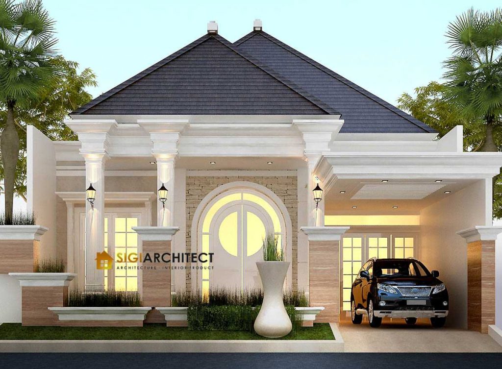 model RUMAH KLASIK 150 M2 1 LANTAI