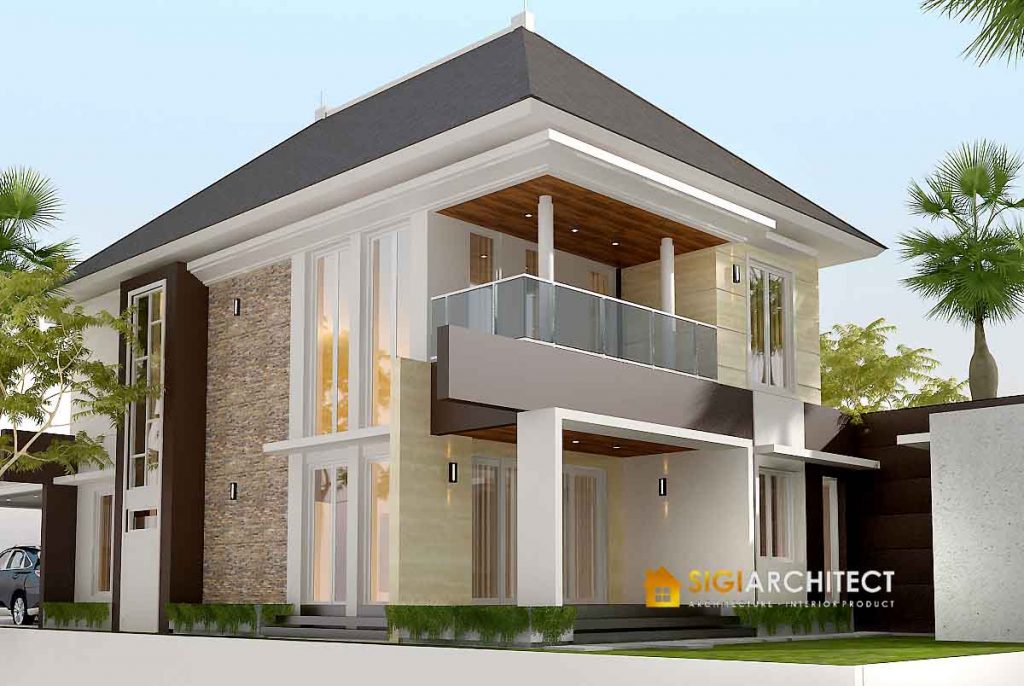 Arsitek Rumah Minimalis Tropis modern jasa arsitek