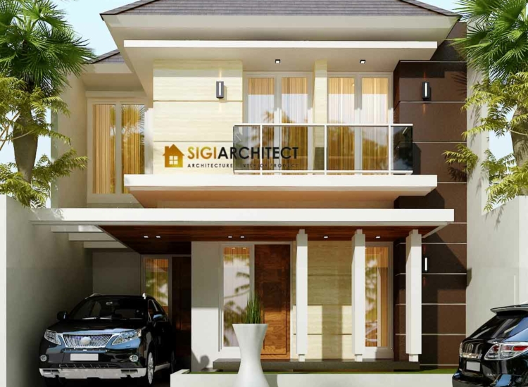Rumah 2 Lantai 120 – 150 M2 Desain Mewah Modern Minimalis 4 Kamar Tidur