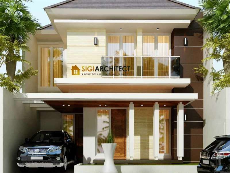 Rumah 2 Lantai 120 – 150 M2 Desain Mewah Modern Minimalis 4 Kamar Tidur