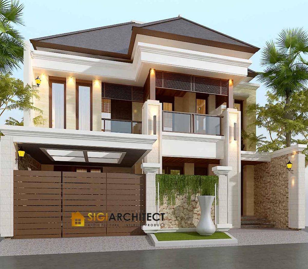 jasa arsitek rumah tropis bali modern