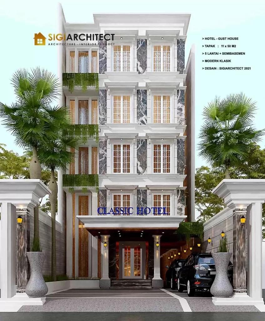 jasa arsitek denpasar desain hotel kos