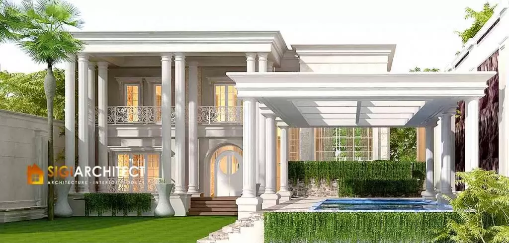 jasa arsitek denpasar model rumah mewah