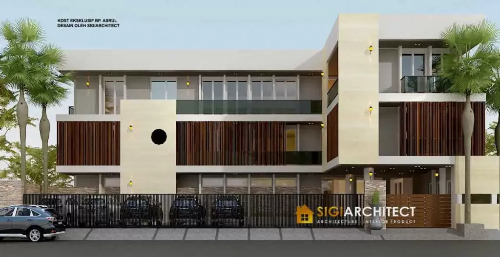 jasa arsitek padang desain rumah kos