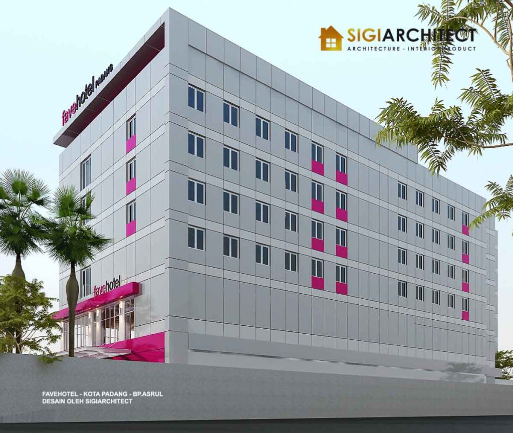 Desain Hotel Fave Padang Sumatera Barat