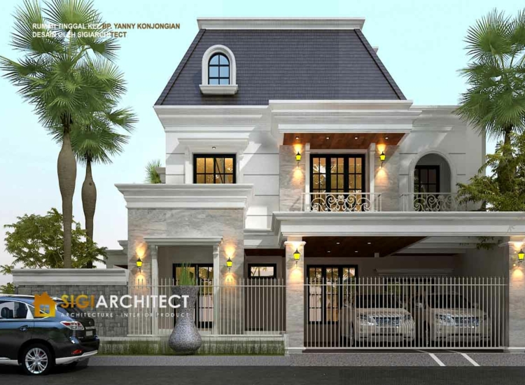 Rumah Hook American Classic 2 Lantai