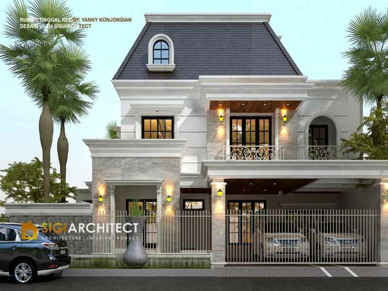 Rumah Hook American Classic 2 Lantai